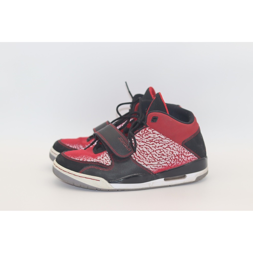 Nike Air Jordan Flight Club 90s Red Black Mens 10 Basketball Shoes 602661-601 - Picture 3 of 8